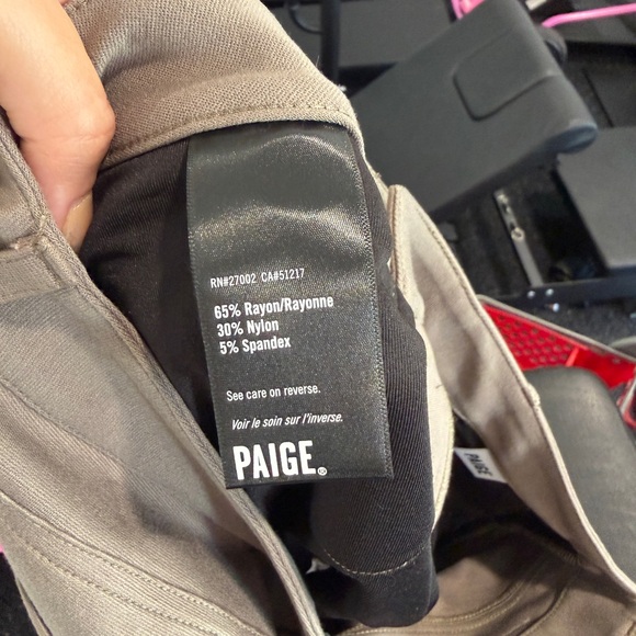 PAIGE Men's Stafford Tan Chinos - Picture 10 of 11